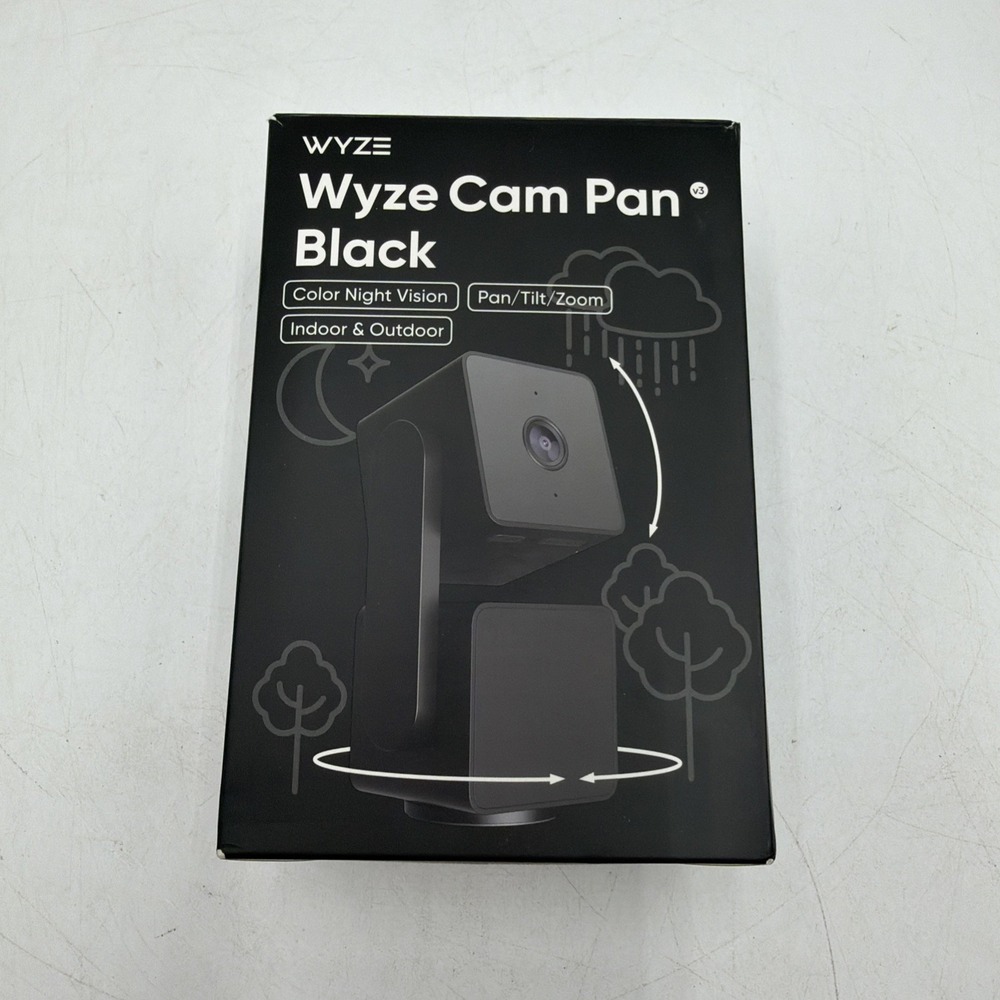 Wyze Cam Pan v3 Indoor/Outdoor IP65 1080P 360° Pan/Tilt/Zoom Wi-Fi Smart Home